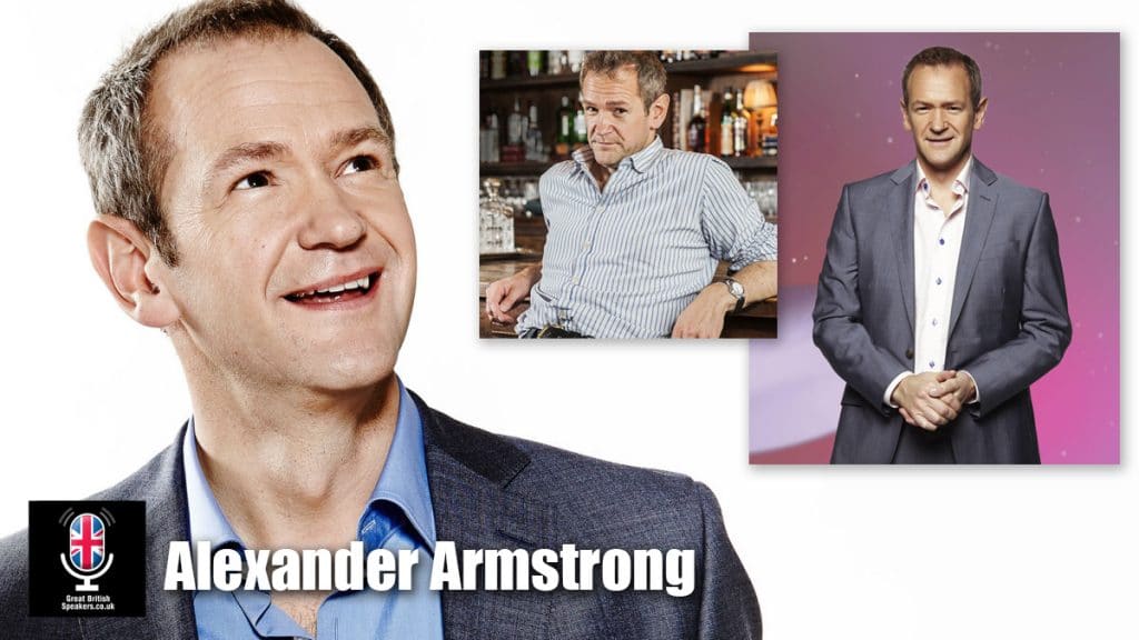 Alexander Armstrong Comedian After Dinner Speaker event awards host corporate booking Great British Speakers