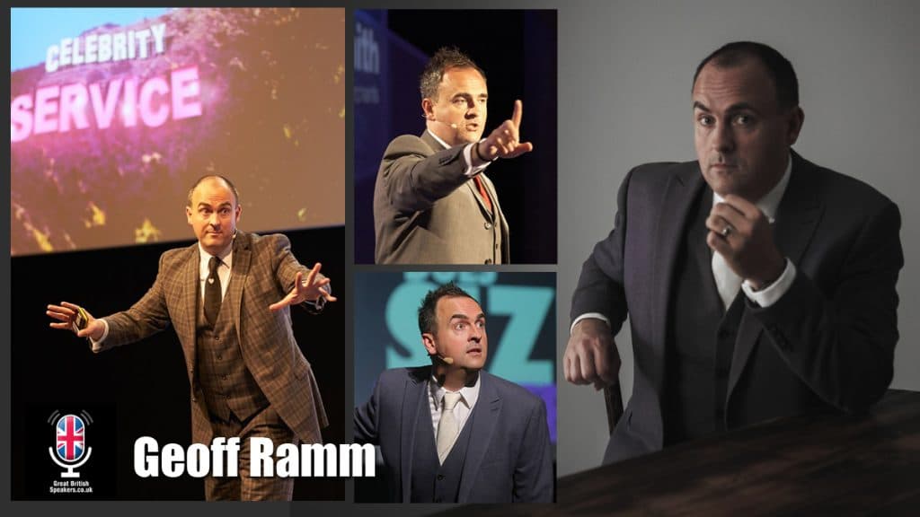 Geoff Ramm celebrity customer service and marketing guru at Great British Speakers