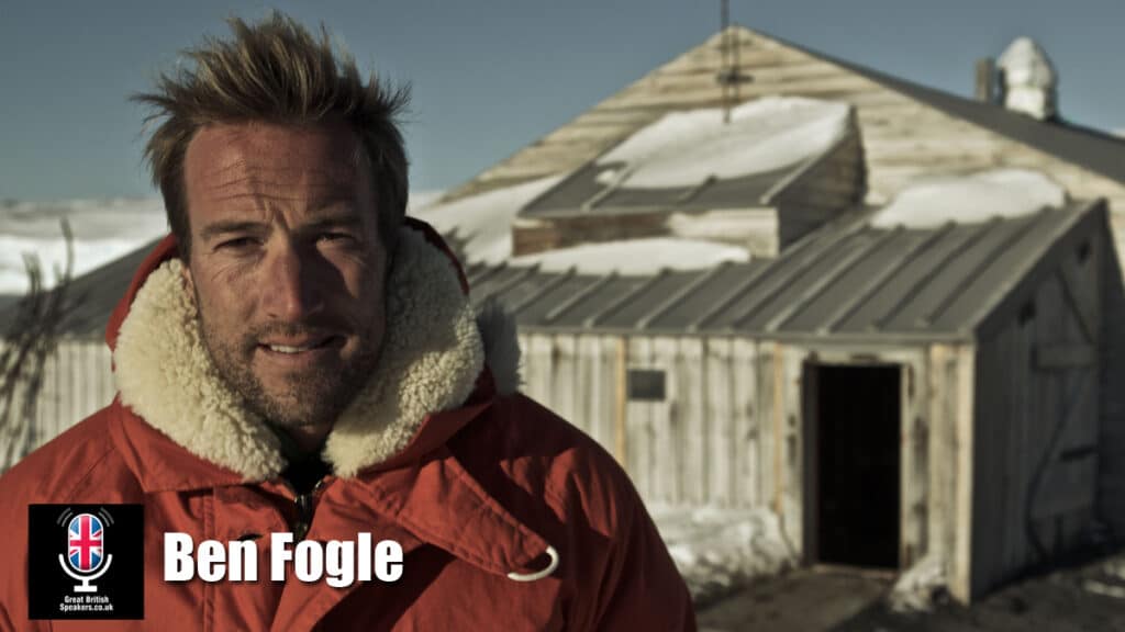 Ben Fogle TV presenter motivational speaker at Great British Speakers