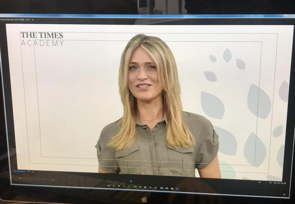 Michelle Female Motorsport Tech TV presenter at Great British Presenters