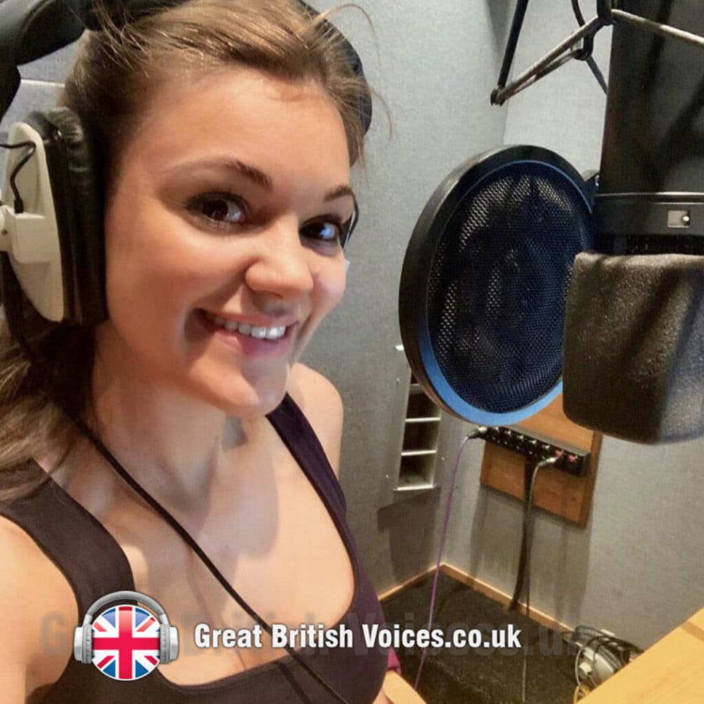 Mirabel young female voice over with studio at Great british Voices