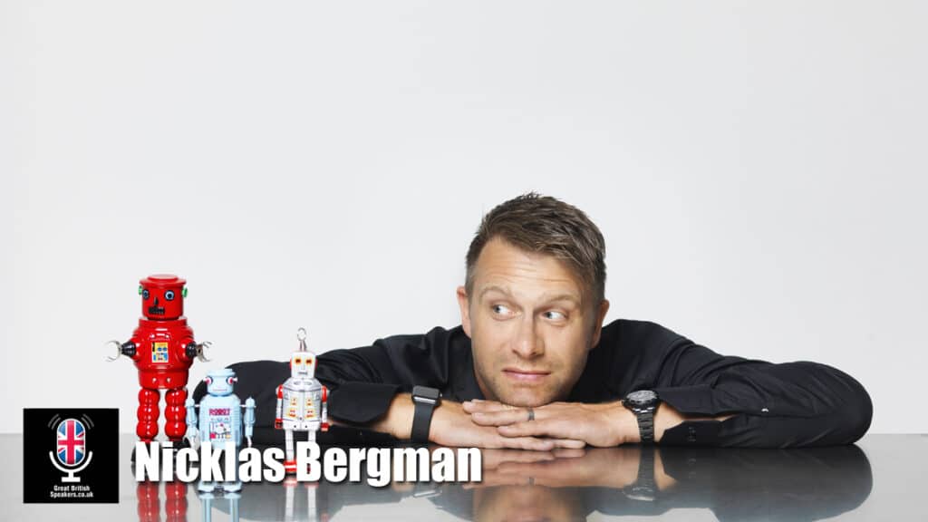 Nicklas Bergman Founder funder technology futurist speaker host book at agent Great British Speakers