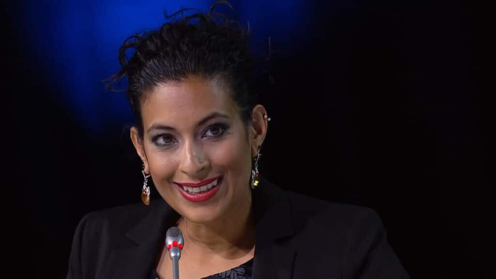 Nadira Tudor Business TV Journalist moderator live events awards host at Great British Speakers