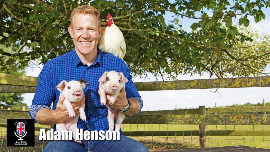 Adam Henson Cotswold Farmer Countryfile TV presenter writer speaker at Great British Speakers